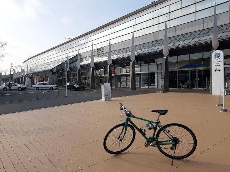 しまなみ海道をレンタサイクルを借りて走る 料金や今治駅での借り方と尾道駅での返却 乗り捨てについて ビギりん